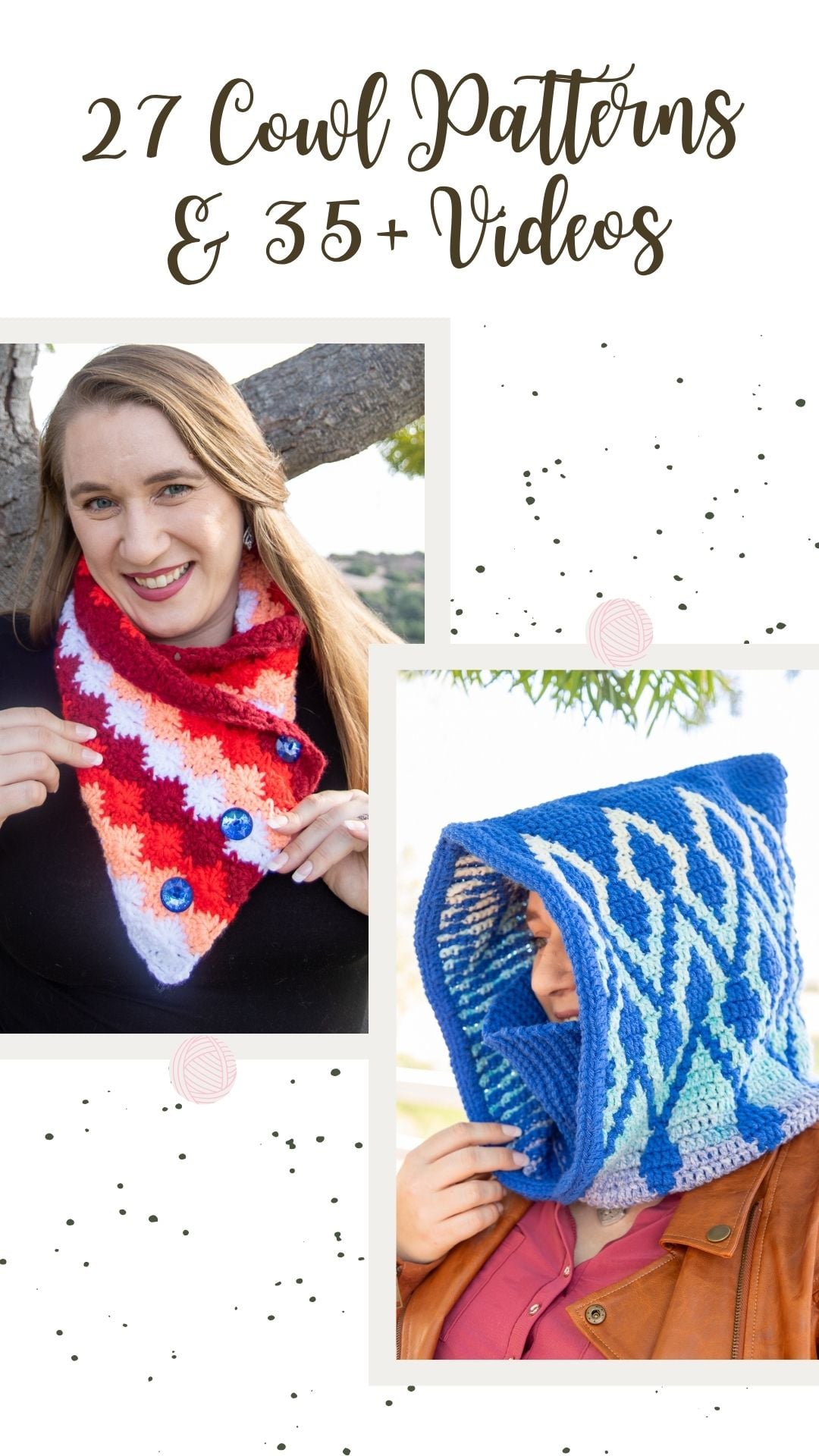 27 Crochet Cowls Patterns and Videos