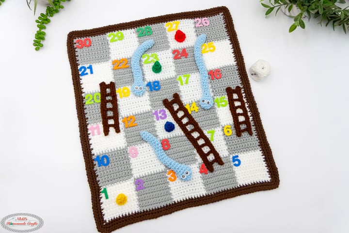 Crochet Chutes and Ladders