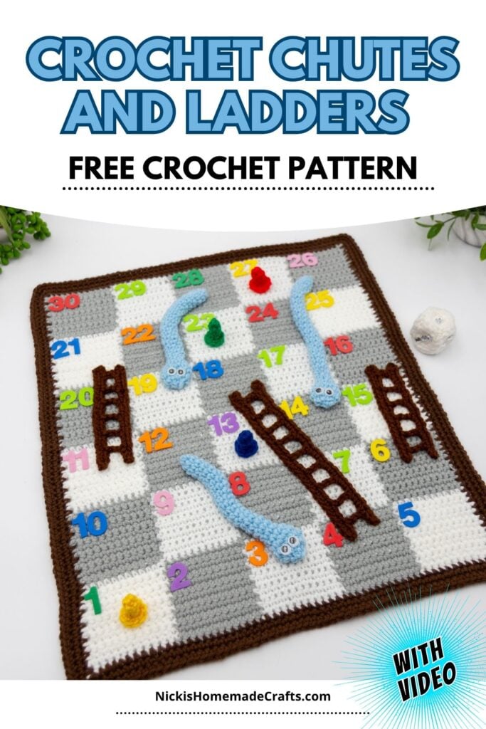 Crochet Chutes and Ladders