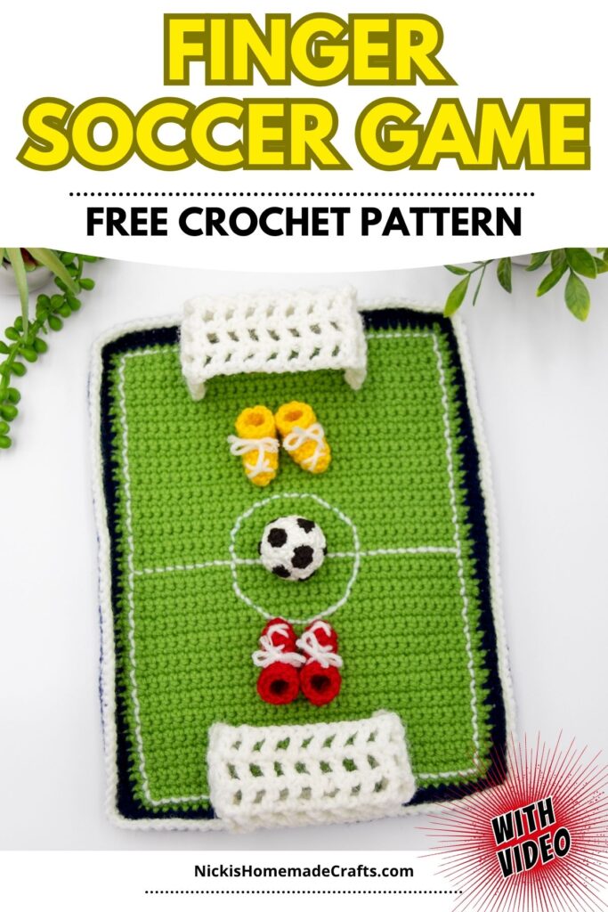 Crochet Finger Soccer Game