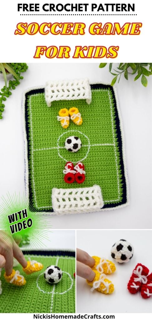 Crochet Finger Soccer Game