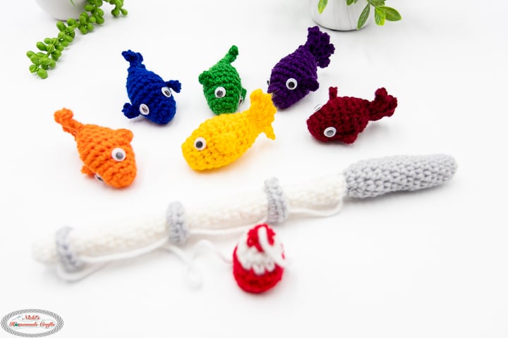 Crochet Magnetic Fishing Game
