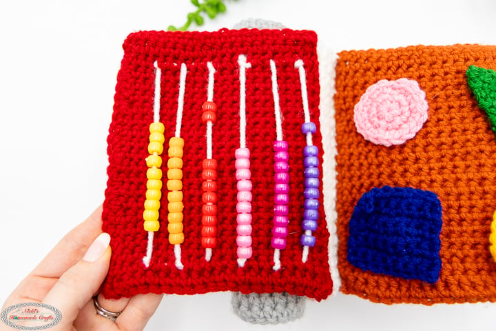 Crochet Sensory Book