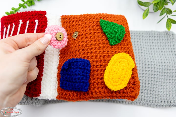 Crochet Sensory Book