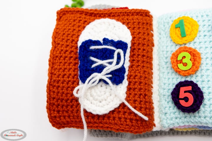 Crochet Sensory Book