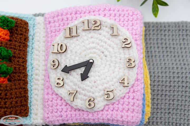Crochet Sensory Book