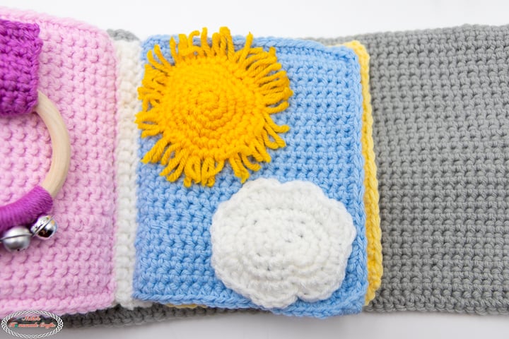 Crochet Sensory Book