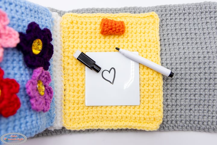 Crochet Sensory Book