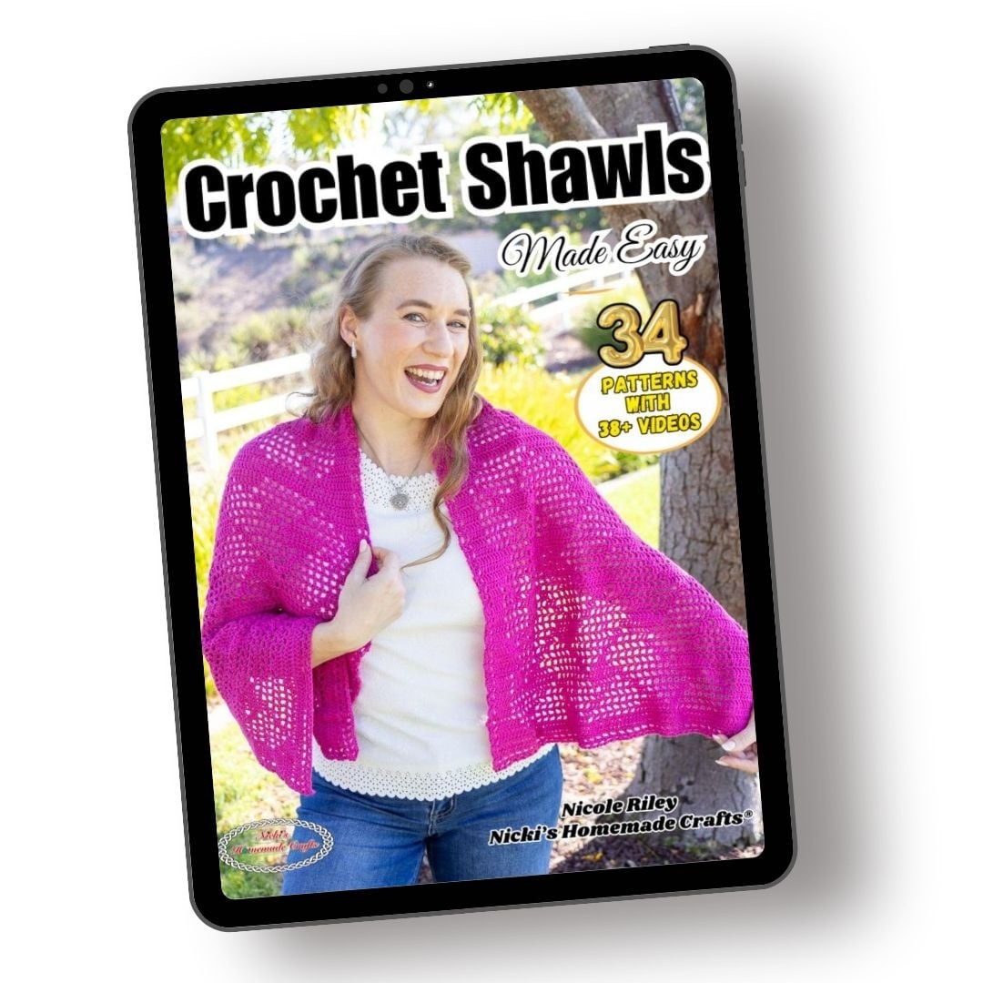Crochet Shawls Made Easy Ebook Cover