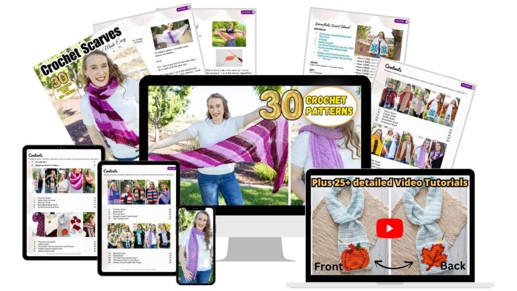 Scarf Ebook - White background