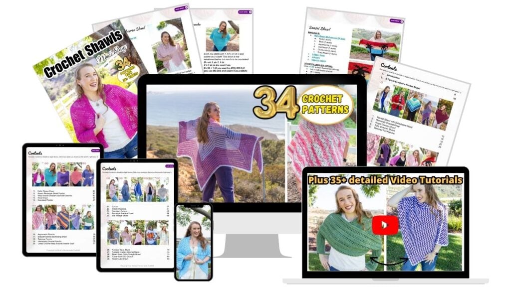 Shawl Ebook - White background