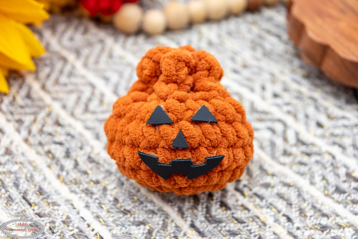 Pumpkin Crochet Dumpling Frank
