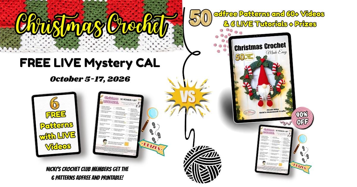 Christmas Crochet LIVE MCAL Ebook