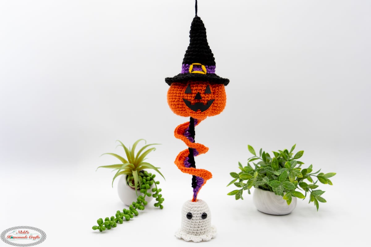 Halloween Crochet Wind Spinner Pattern