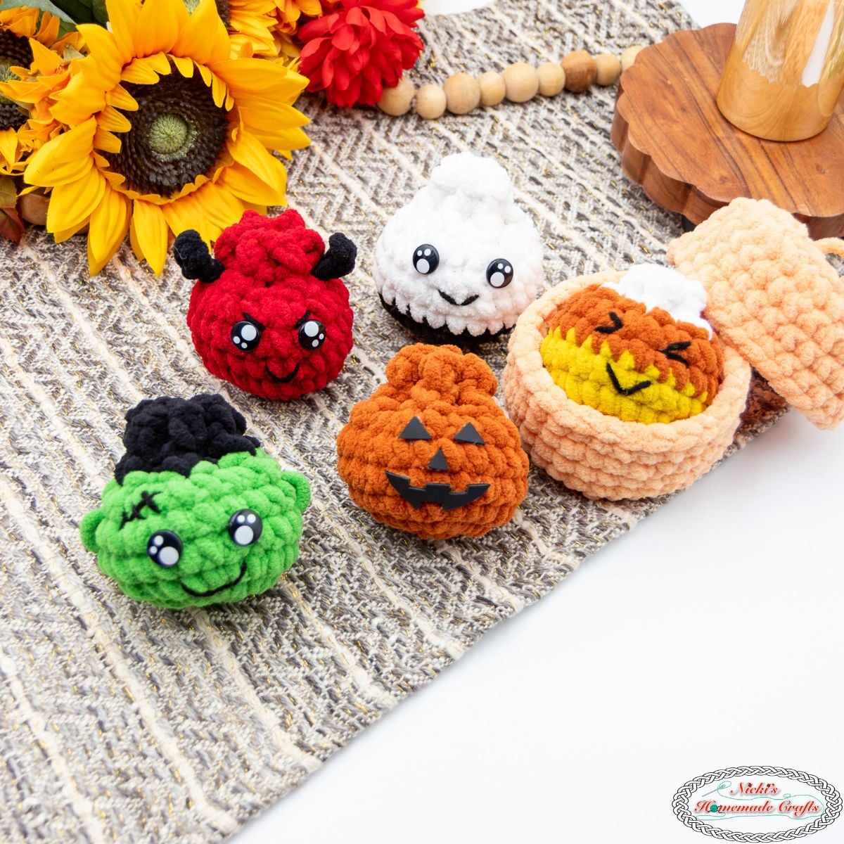 Halloween Crochet Dumpling Pattern