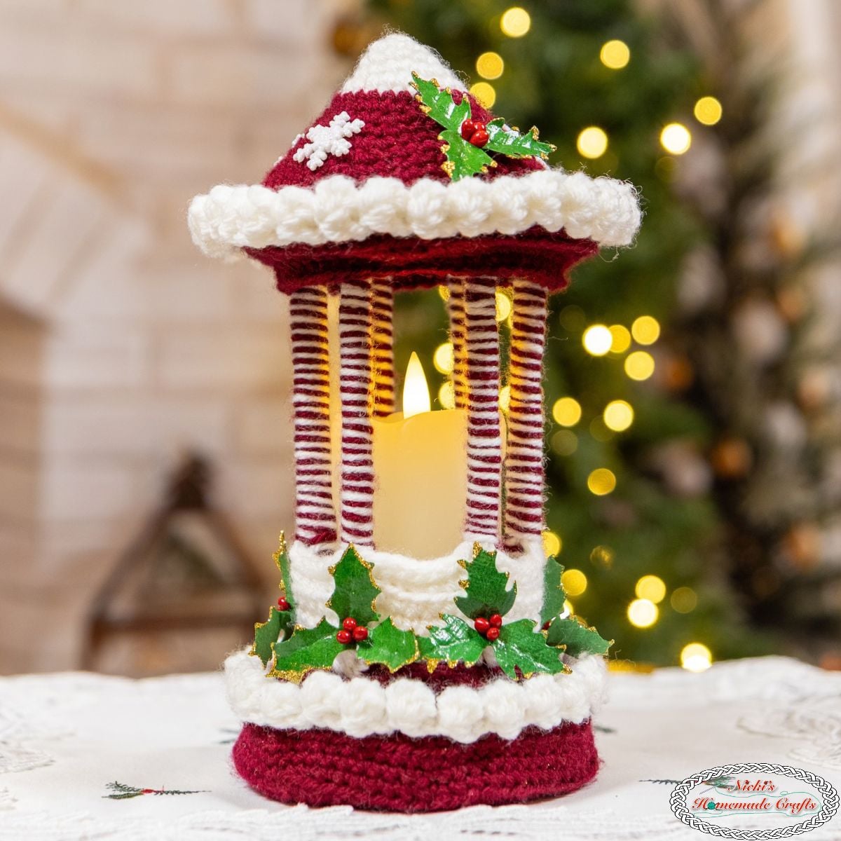 Crochet Christmas Lantern Pattern