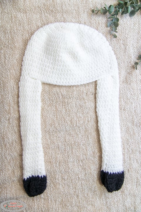 Crochet Cow Hat with Moving Ears Pattern